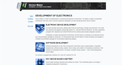 Desktop Screenshot of device-maker.com