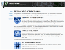 Tablet Screenshot of device-maker.com